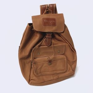 Vintage Tan Backpack